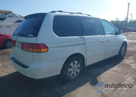 2004 Honda Odyssey Ex-L from USA, damaged, VIN 5FNRL18094B011109
